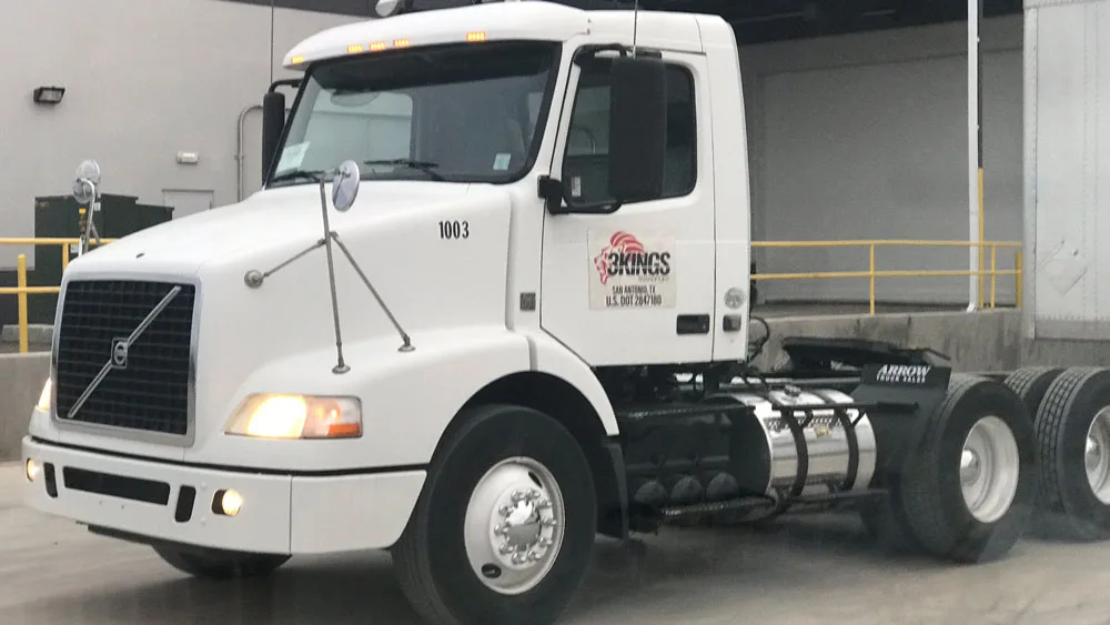 hotshot three kings semi truck without payload